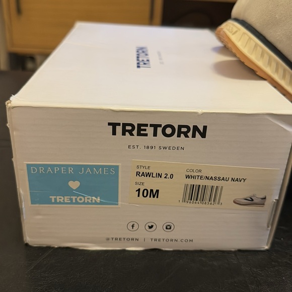 Tretorn x Draper James Rawlin 2.0 women’s 10M sneakers - NEW WITH BOX - Picture 6 of 9